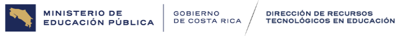 Logo del MEP